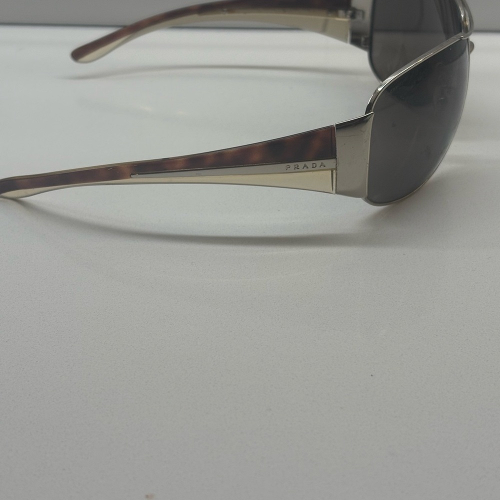 Prada Black Sunglasses Modern Minimalist Design